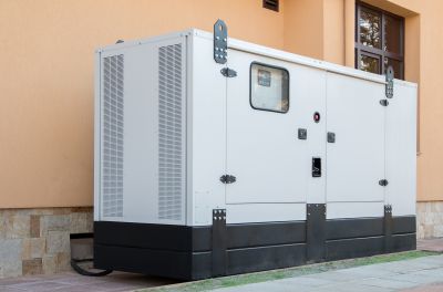 Generator with Weatherproof Enclosure