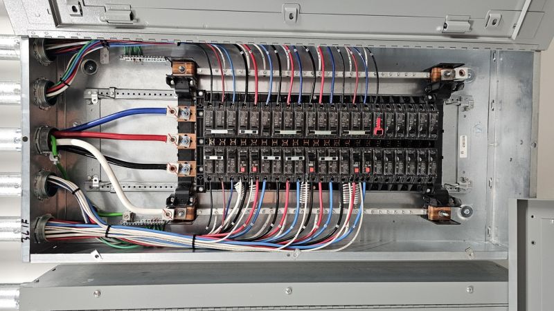 Electrical Panel with Dedicated Circuits